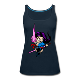 Character #14 Women’s Premium Tank Top - deep navy