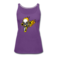 Character #15 Women’s Premium Tank Top - purple