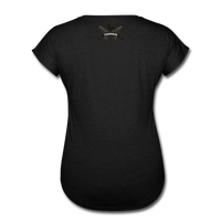 Character #15 Women's Tri-Blend V-Neck T-Shirt - black