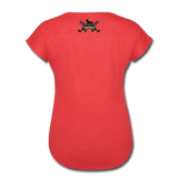 Character #15 Women's Tri-Blend V-Neck T-Shirt - heather red