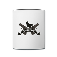 Character #15 Contrast Coffee Mug - white/black