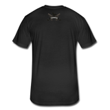 Character #15 Fitted Cotton/Poly T-Shirt by Next Level - black