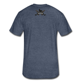 Character #17 Fitted Cotton/Poly T-Shirt by Next Level - heather navy