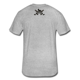 Character #17 Fitted Cotton/Poly T-Shirt by Next Level - heather gray