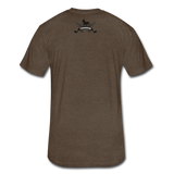 Character #17 Fitted Cotton/Poly T-Shirt by Next Level - heather espresso