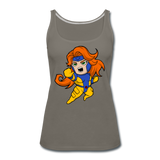 Character #16 Women’s Premium Tank Top - asphalt gray