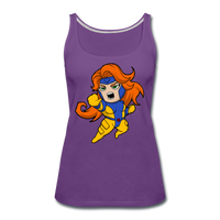 Character #16 Women’s Premium Tank Top - purple