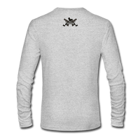 Character #17 Men's Long Sleeve T-Shirt by Next Level - heather gray