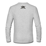 Character #17 Men's Long Sleeve T-Shirt by Next Level - heather gray