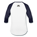 Character #17 Baseball T-Shirt - white/navy