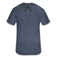 Character #18 Fitted Cotton/Poly T-Shirt by Next Level - heather navy