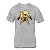 Character #18 Fitted Cotton/Poly T-Shirt by Next Level - heather gray