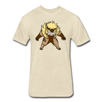 Character #18 Fitted Cotton/Poly T-Shirt by Next Level - heather cream