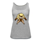 Character #18 Women’s Premium Tank Top - heather gray