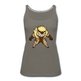 Character #18 Women’s Premium Tank Top - asphalt gray