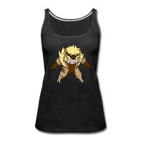 Character #18 Women’s Premium Tank Top - charcoal gray