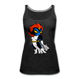 Character #20 Women’s Premium Tank Top - charcoal gray