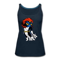 Character #20 Women’s Premium Tank Top - deep navy