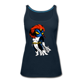 Character #20 Women’s Premium Tank Top - deep navy