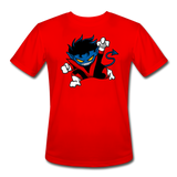Character #24 Men’s Moisture Wicking Performance T-Shirt - red