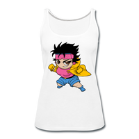 Character #25 Women’s Premium Tank Top - white