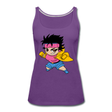 Character #25 Women’s Premium Tank Top - purple