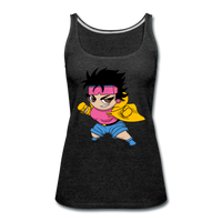 Character #25 Women’s Premium Tank Top - charcoal gray