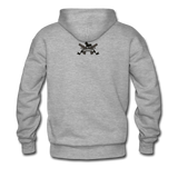 Character #25 Men’s Premium Hoodie - heather gray