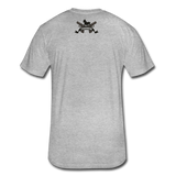 Character #25 Fitted Cotton/Poly T-Shirt by Next Level - heather gray