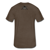 Character #25 Fitted Cotton/Poly T-Shirt by Next Level - heather espresso