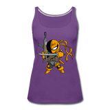 Character #26 Women’s Premium Tank Top - purple