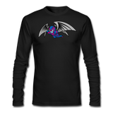 Character #27 Men's Long Sleeve T-Shirt by Next Level - black