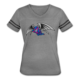 Character #27 Women’s Vintage Sport T-Shirt - heather gray/charcoal