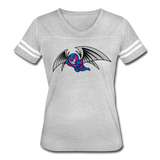 Character #27 Women’s Vintage Sport T-Shirt - heather gray/white