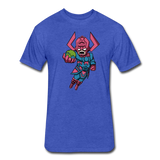 Character #28 Fitted Cotton/Poly T-Shirt by Next Level - heather royal