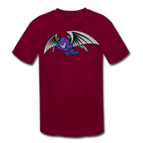 Character #27 Kids' Moisture Wicking Performance T-Shirt - burgundy