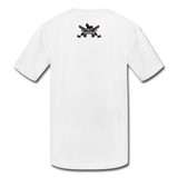 Character #28 Kids' Moisture Wicking Performance T-Shirt - white