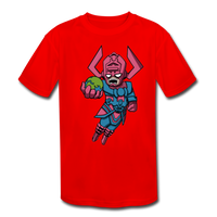 Character #28 Kids' Moisture Wicking Performance T-Shirt - red