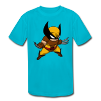 Character #30 Kids' Moisture Wicking Performance T-Shirt - turquoise