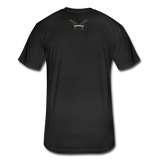 Character #30 Fitted Cotton/Poly T-Shirt by Next Level - black