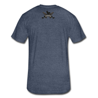 Character #30 Fitted Cotton/Poly T-Shirt by Next Level - heather navy