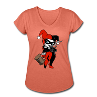 Character #29 Women's Tri-Blend V-Neck T-Shirt - heather bronze