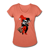 Character #29 Women's Tri-Blend V-Neck T-Shirt - heather bronze