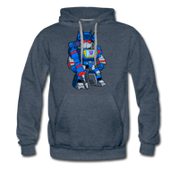 Character #31 Men’s Premium Hoodie - heather denim