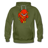 Character #32 Men’s Premium Hoodie - olive green