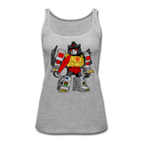 Character #33 Women’s Premium Tank Top - heather gray