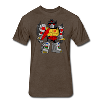 Character #33 Fitted Cotton/Poly T-Shirt by Next Level - heather espresso