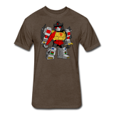 Character #33 Fitted Cotton/Poly T-Shirt by Next Level - heather espresso