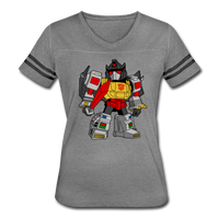 Character #33 Women’s Vintage Sport T-Shirt - heather gray/charcoal