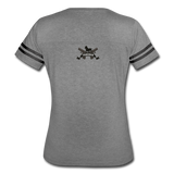 Character #33 Women’s Vintage Sport T-Shirt - heather gray/charcoal